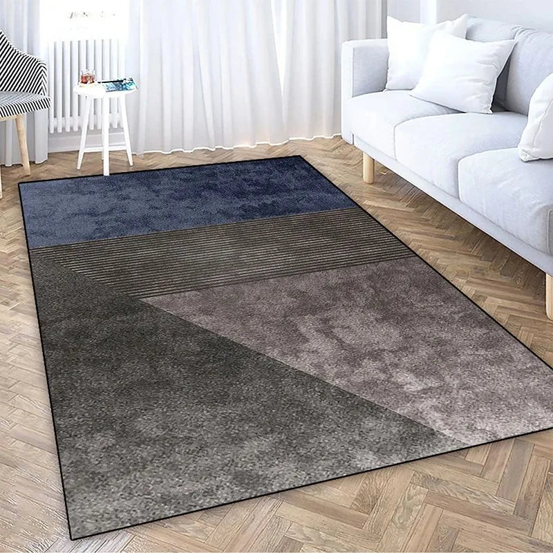 Nordic Luxury Living Room Carpet Minimalist and Atmospheric Style Living Room Bedroom Mat Area Rug Moderne Home Dekoration