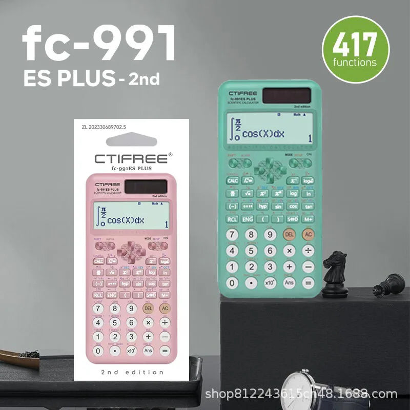 Fx991esplus2nd Function Scientific Calculator Matrix Complex Number Equation Solver Office Electronics Admin Financial Equipment
