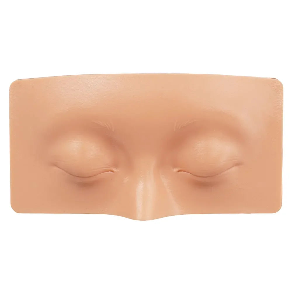 1PC Professional Eyebrow Tattoo Practice Board Soft Silicone Facial Makeup Eye Training Pad Reusable False Skin Mat