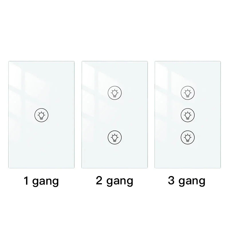 MOES ZigBee/WIFI Light Dimmer Switch Smart Multi-gang Brightness adjustment Controller Tuya APP Alexa Google Home Voice Control