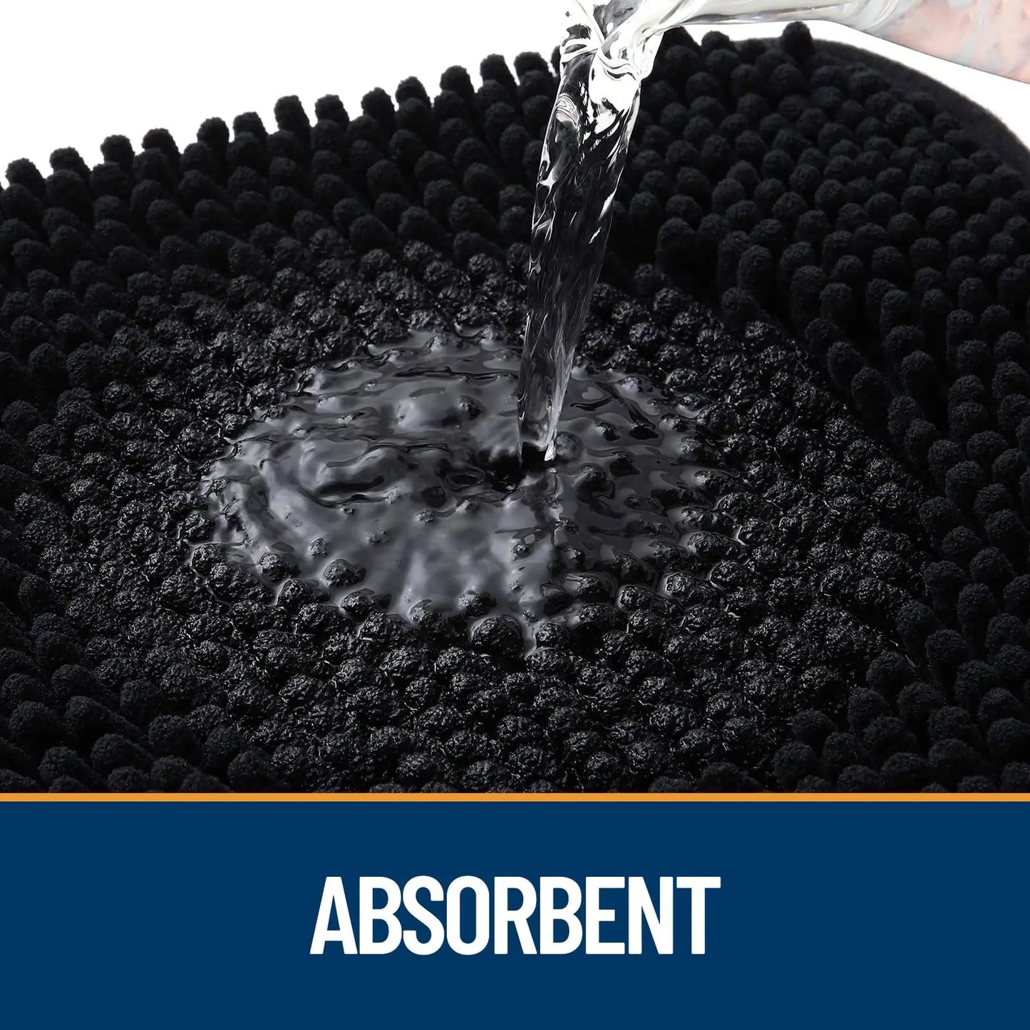 Olanly Dogs Entry Indoor Door Mat Dirt Absorbent Non-Slip Washable Mat Quick Dry Microfiber Mud Mat Dog Door Mat For Muddy Paws