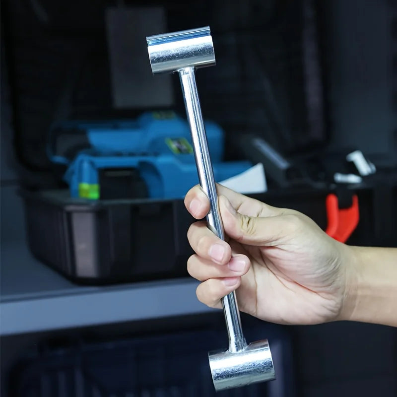 Door hinge adjustment tool,gap adjustment wrench,double headed door hinge maintenance tool,round bolt heavy-duty hinge tool