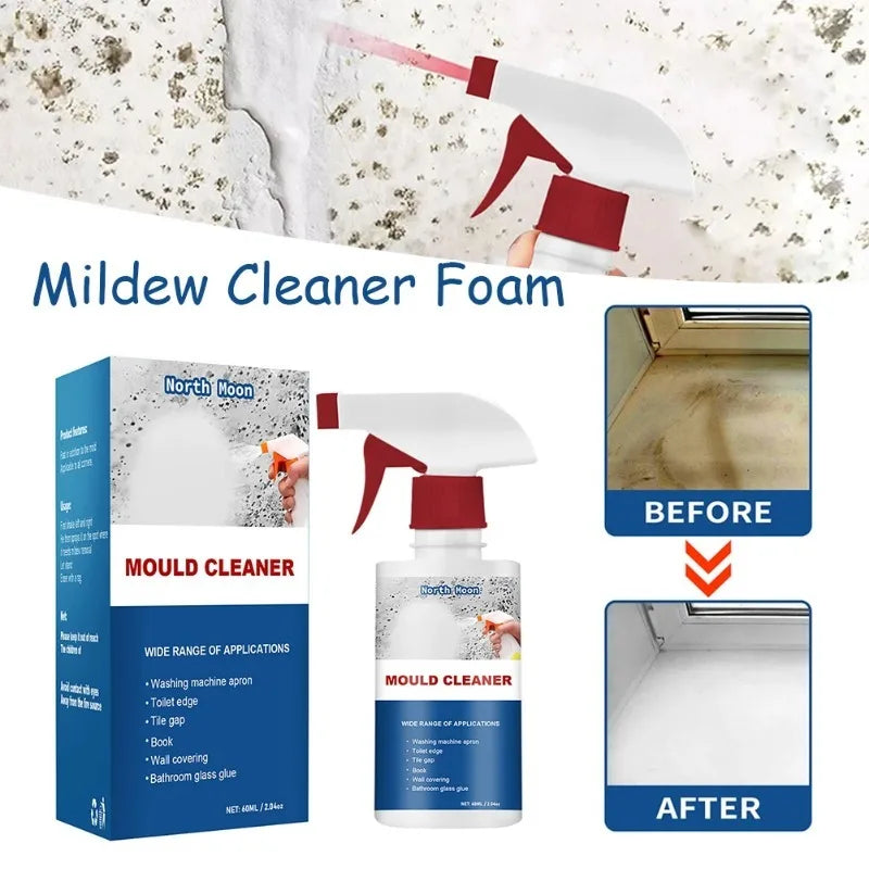 60ml Foam Cleaner Ceramic and Wall Mildew Remover Home Cleaning Agent washing machine mildew remover tile sink mildew remover