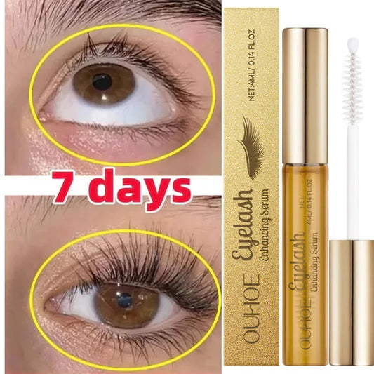 Fast Eyelash Growth Serum 7 Day Natural Eyelash Eyebrow Enhancer Longer Fuller Thicker Lashes Treatment Products Eye Care Makeup