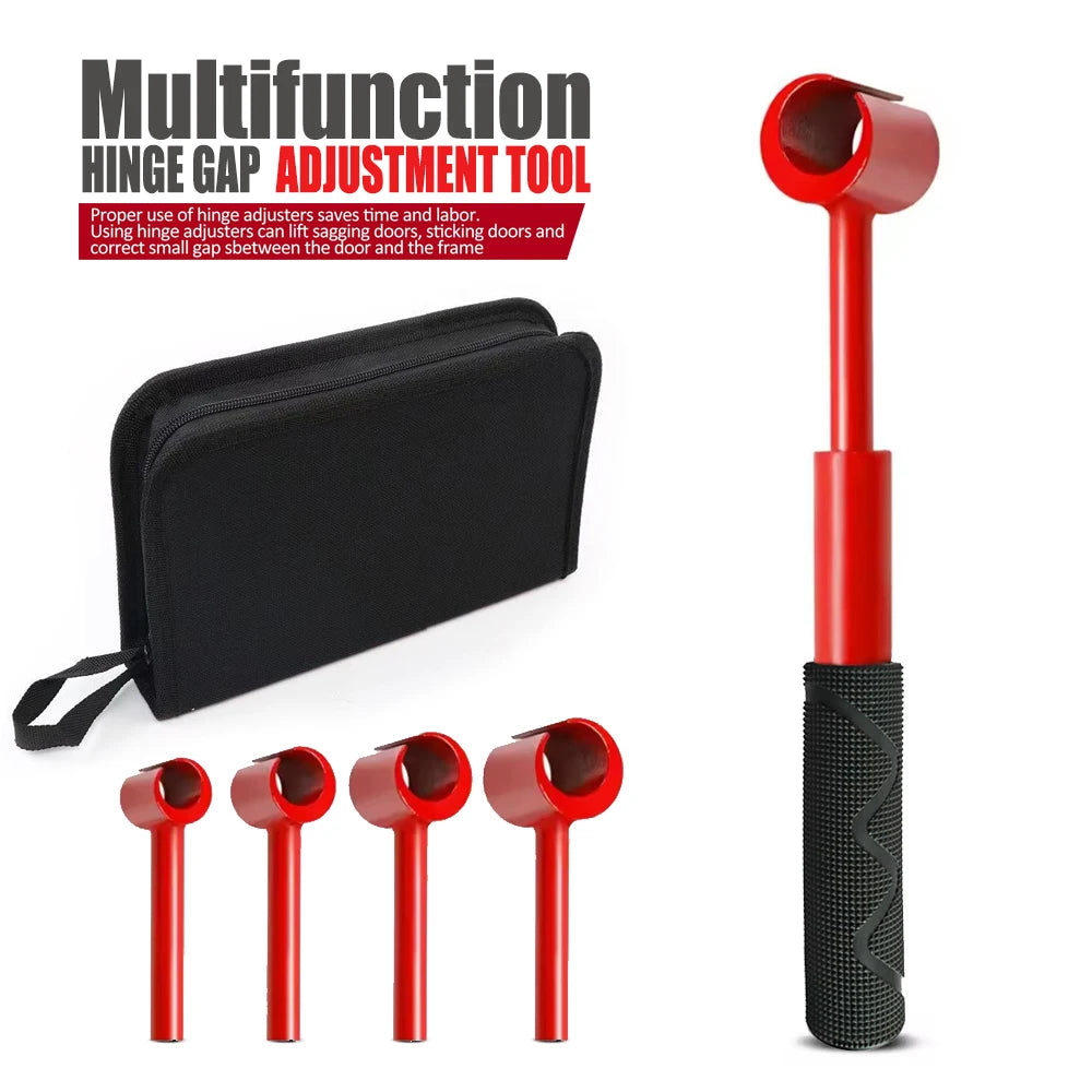 Hinge Adjustment Tool Set,9/13/15/18mm Multi-Size Door Cabinet Hinge Gap Repair Wrench Kit with Precision Tools, Autumn Home DI