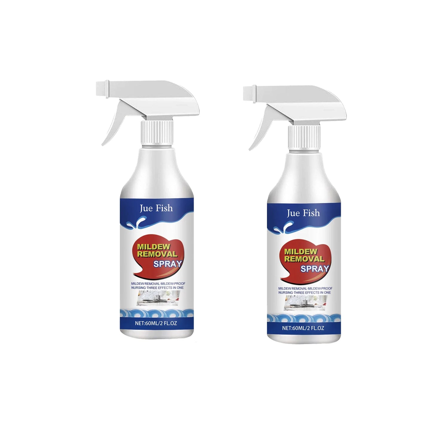 Household Mold Remover Room Kitchen Living Room Mold Remover Odor Remover Refrigerator Seal Aromatic Mold Remover Cleaner 60ml