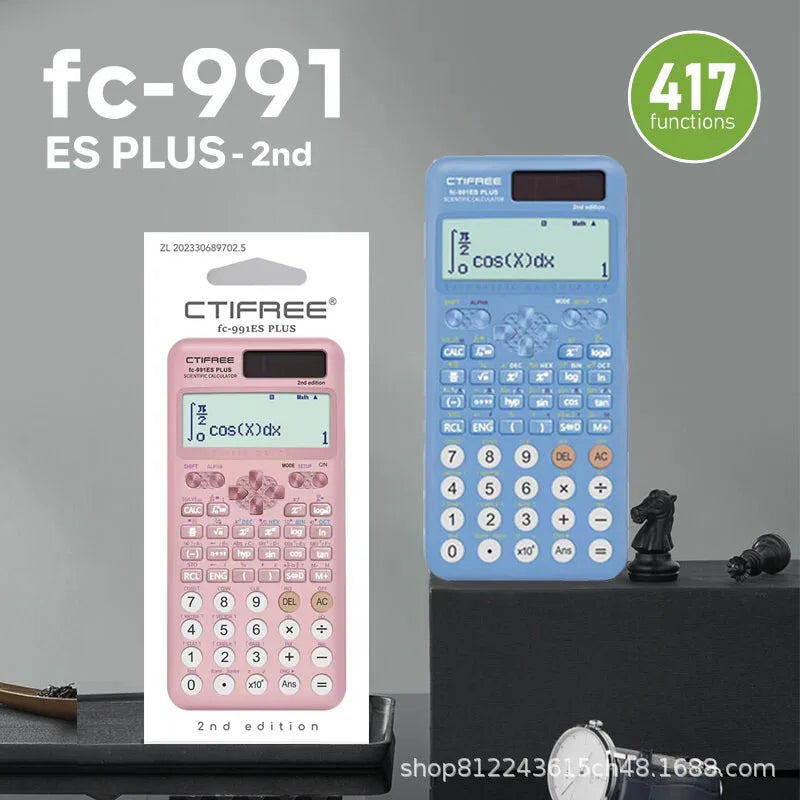 Fx991esplus2nd Function Scientific Calculator Matrix Complex Number Equation Solver Office Electronics Admin Financial Equipment