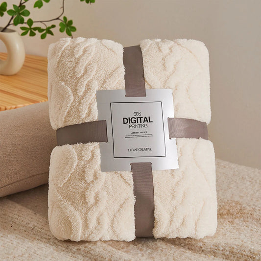 51x 63 Inches Thickened Towel Taffeta Solid Color Blanket Coral Velvet Flannel Blanket Thickened Cover Blanket Gift Blanket Home