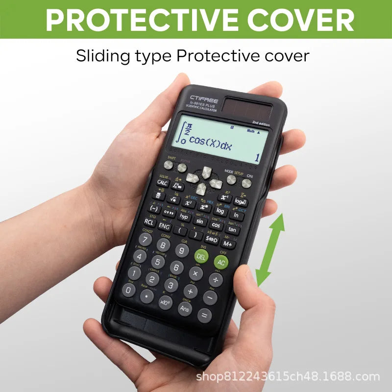 Fx991esplus2nd Function Scientific Calculator Matrix Complex Number Equation Solver Office Electronics Admin Financial Equipment