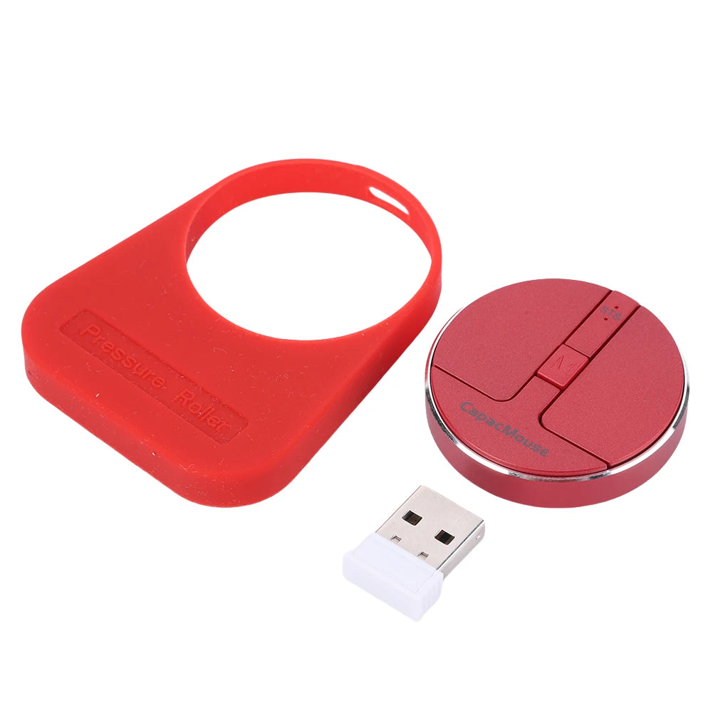 Wireless Mice 3 Mode BT 5.2/2.4G/USB Mini Capacitive Mouse Portable Silent Mouse 3 Adjustable DPI for PC Laptop Notebook Desktop