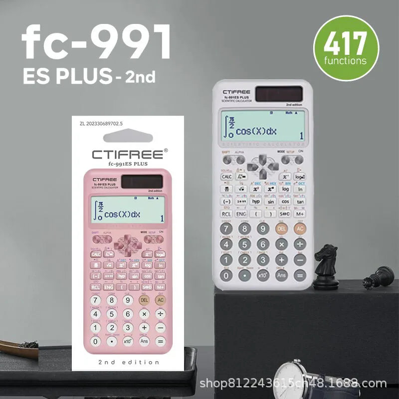 Fx991esplus2nd Function Scientific Calculator Matrix Complex Number Equation Solver Office Electronics Admin Financial Equipment