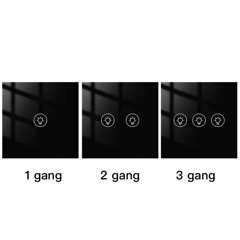 MOES ZigBee/WIFI Light Dimmer Switch Smart Multi-gang Brightness adjustment Controller Tuya APP Alexa Google Home Voice Control