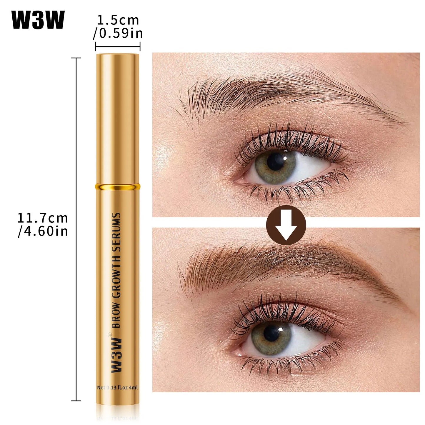 Fast Eyebrow Growth Serum Eyelash Hair Growth Anti Hairs Loss Product Prevent Baldness Fuller Thicker Lengthening Eyebrow Makeup