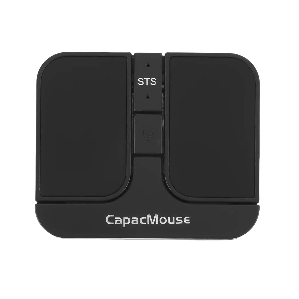 Ultra Thin Wireless Computer Mouse 3 Adjustable DPI Mini Capacitive Mouse Cordless Mice with USB Receiver for Laptop PC Computer