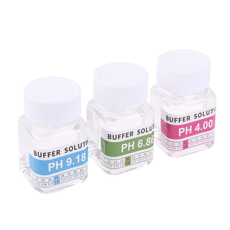 Reusable 50ML PH 4.00 6.86 9.18 Calibration Solution Buffer Liquid For PH Meter