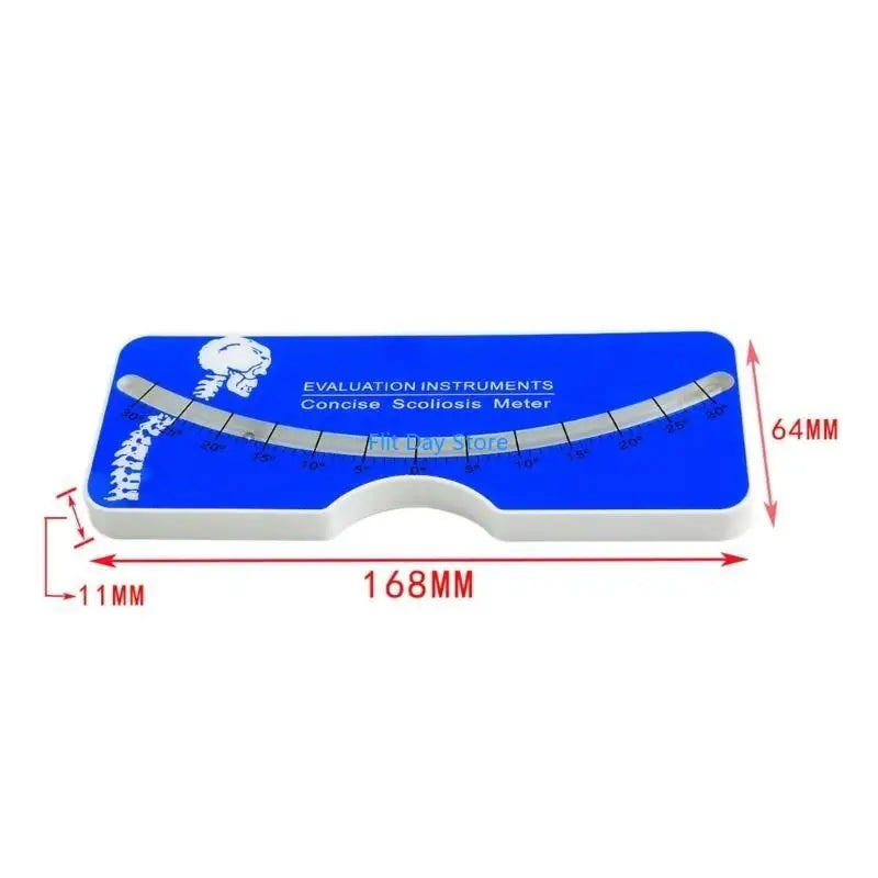 F92C Scoliosis Testing Measuring Meter Scoliometer Medical Evaluation Measuring Meter
