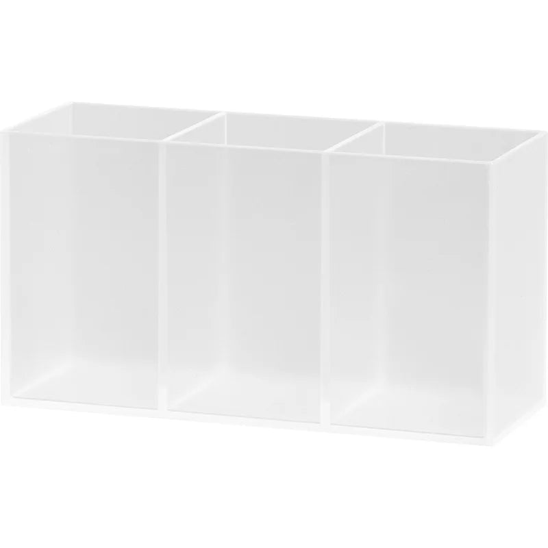 Transparent Pen Holder Office Desktop Storage Box Simple And Multi Functional Pen Box For Storage
