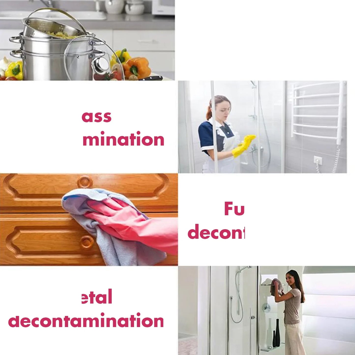 100ml Multipurpose Cleaner Cream Powerful Decontamination Kitchen Paste Stainless Steel Scratches Remover Stain Polishing Cream