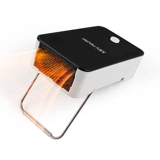 US Ship Portable Space Heater Desktop Hand Warmer Space Heater Portable Mini Electric Heater For Home Heaters Winter Heating Fan