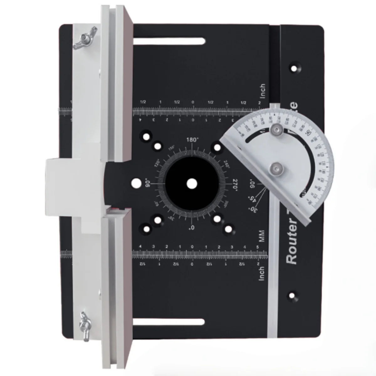 New Router Table Insert Plate Set, Router Lifts for Router Table Insert Plate for Woodworking Slotting Trimming Chamfering Table