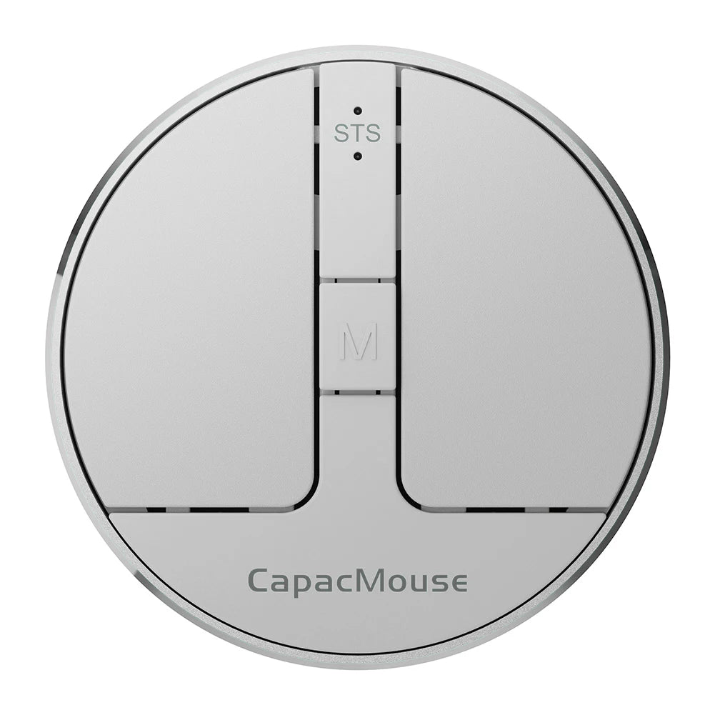 Ultra Thin Wireless Computer Mouse 3 Adjustable DPI Mini Capacitive Mouse Cordless Mice with USB Receiver for Laptop PC Computer