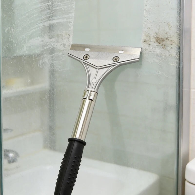 Multi Functional Cleaning Shovel Wide Razor Blade Scraper Tools Cleaning and Removing Adhesive Scraper for Glass Floor Tiles
