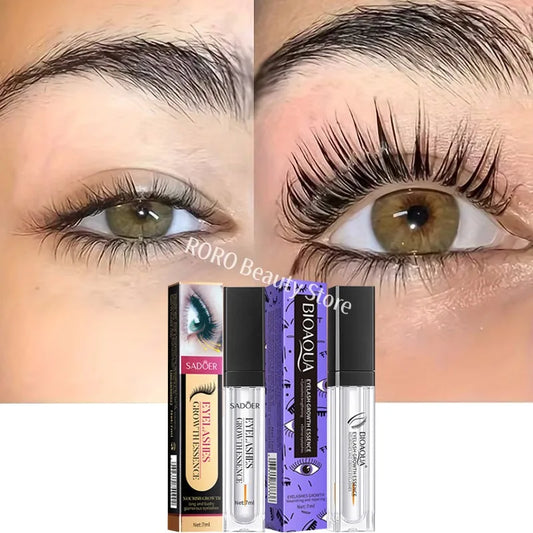 Fast Eyelash Growth Serum 7 Days Lashes Eyebrow Enhancer Product Longer Fuller Thicker Extension Treatment Lash Lift Care Makeup