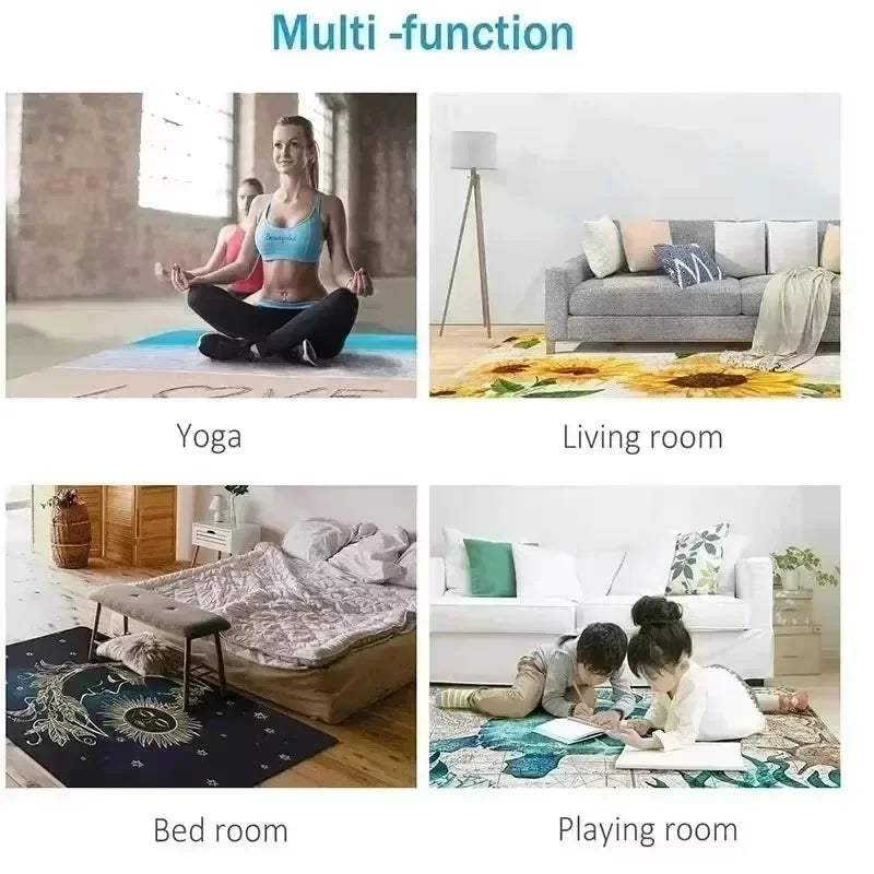 Nordic Luxury Living Room Carpet Minimalist and Atmospheric Style Living Room Bedroom Mat Area Rug Moderne Home Dekoration