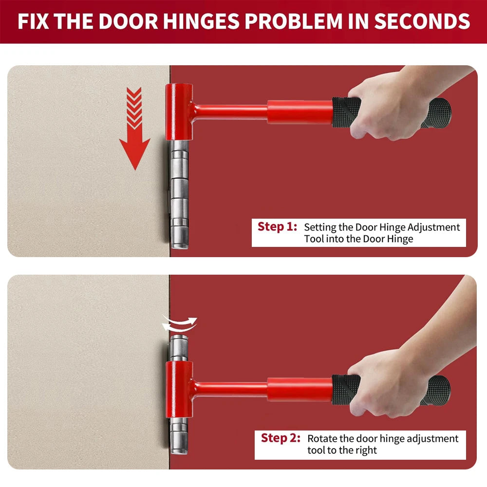 Hinge Adjustment Tool Set,9/13/15/18mm Multi-Size Door Cabinet Hinge Gap Repair Wrench Kit with Precision Tools, Autumn Home DI