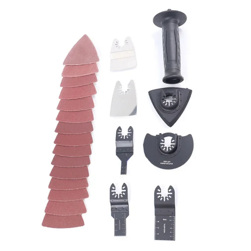 Electric Oscillating Multi Function Tool 6 Gears Cordless Vibration Trimmer Cutting Saw Power Tools For Milwaukee 18V Battery