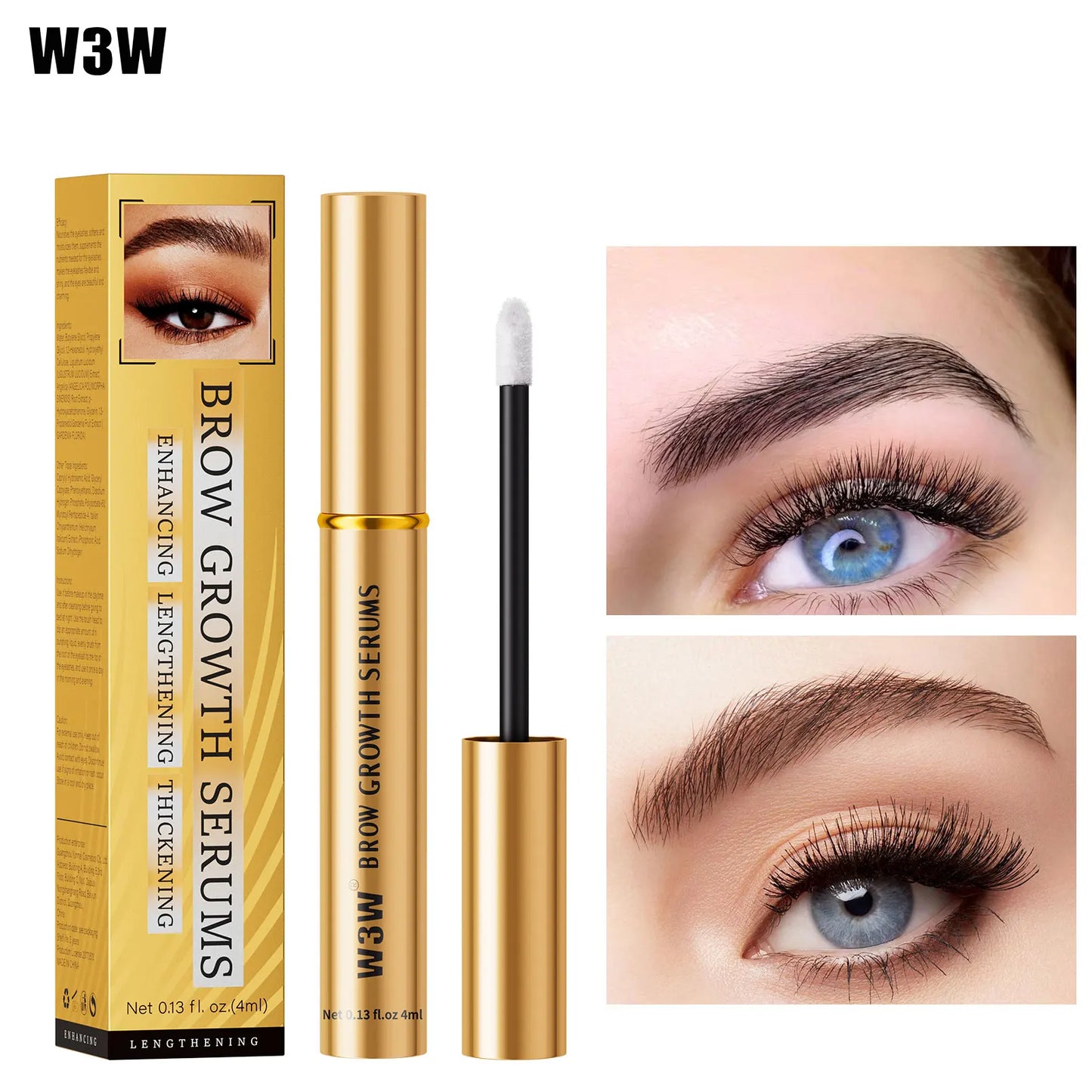 Fast Eyebrow Growth Serum Eyelash Hair Growth Anti Hairs Loss Product Prevent Baldness Fuller Thicker Lengthening Eyebrow Makeup