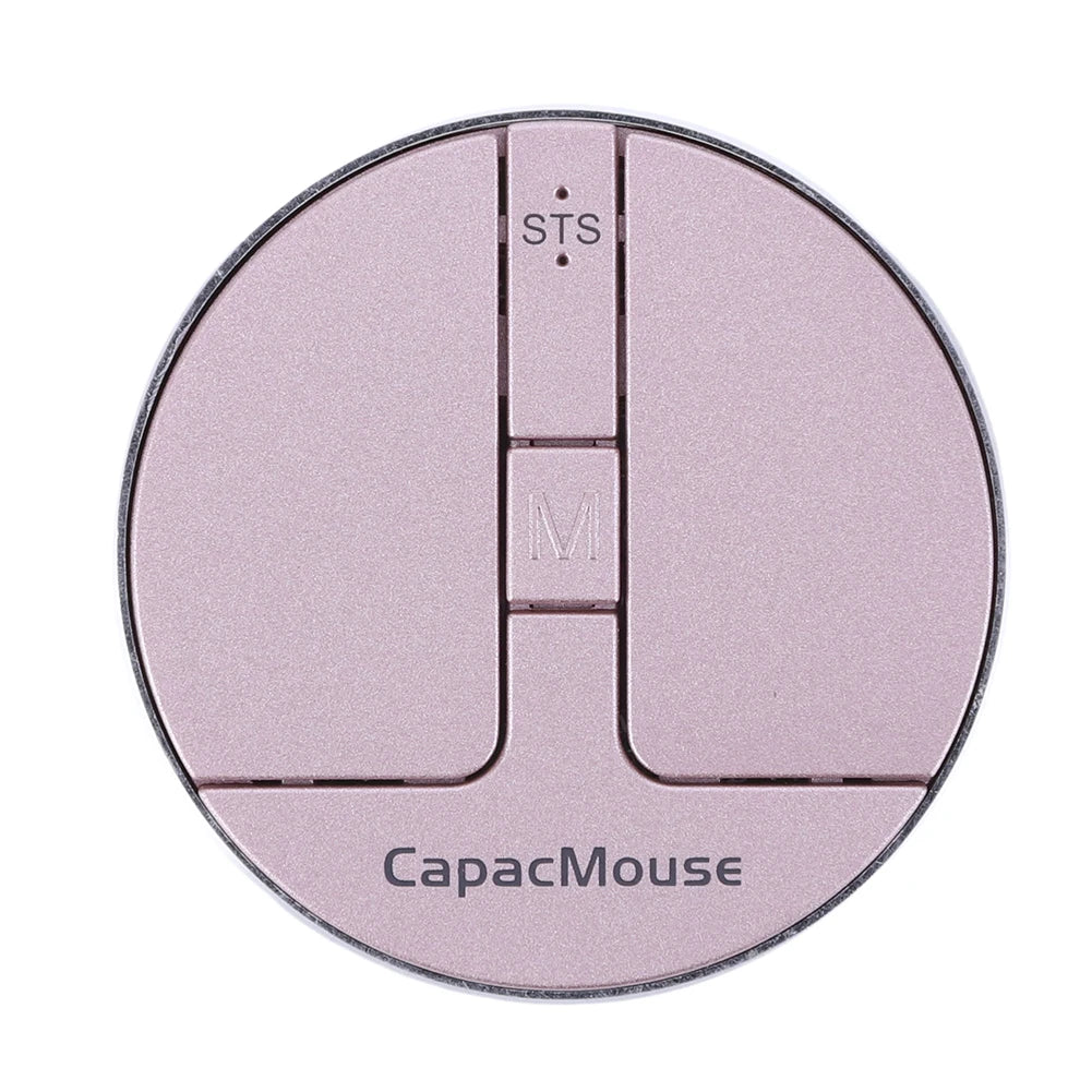Ultra Thin Wireless Computer Mouse 3 Adjustable DPI Mini Capacitive Mouse Cordless Mice with USB Receiver for Laptop PC Computer