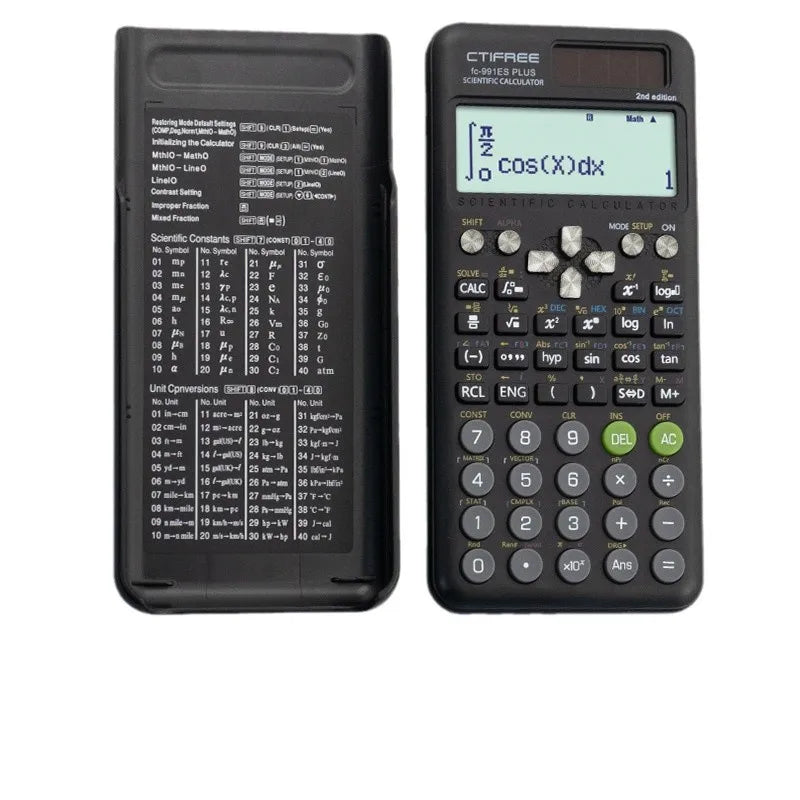 Fx991esplus2nd Function Scientific Calculator Matrix Complex Number Equation Solver Office Electronics Admin Financial Equipment