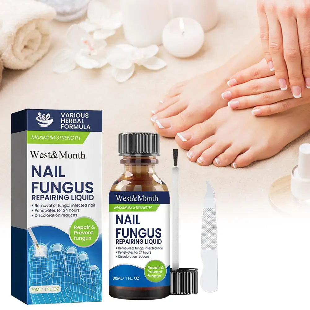 Professional Nail Repair Solution Quick Fix for Breakage Delamination Long Lasting Protection Gentle Formula Fast Drying