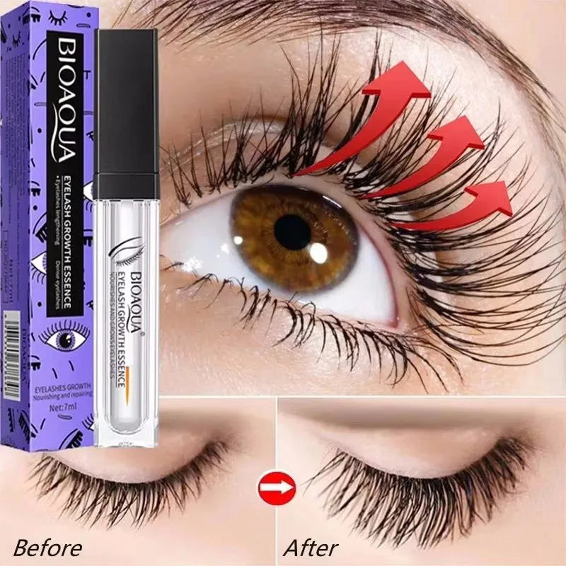 Fast Eyelash Growth Serum 7 Days Lashes Eyebrow Enhancer Product Longer Fuller Thicker Extension Treatment Lash Lift Care Makeup