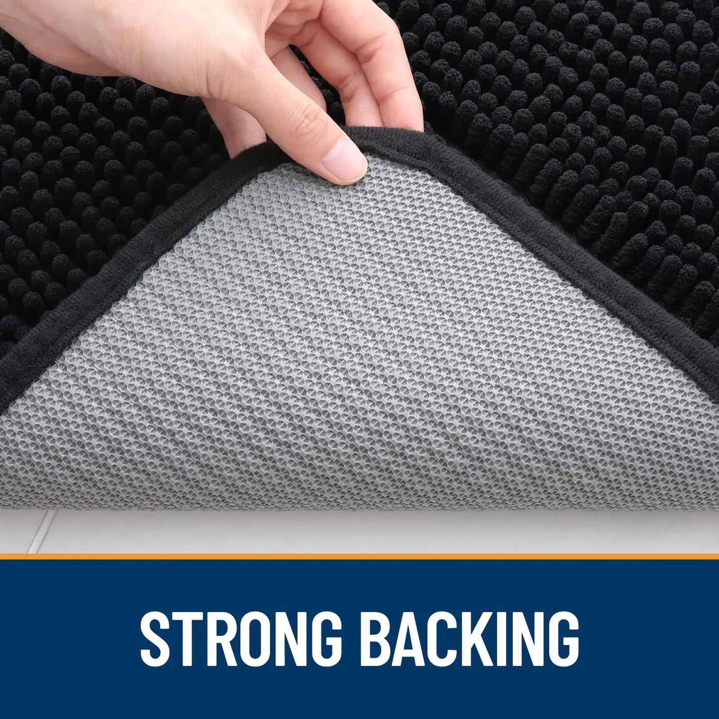 Olanly Dogs Entry Indoor Door Mat Dirt Absorbent Non-Slip Washable Mat Quick Dry Microfiber Mud Mat Dog Door Mat For Muddy Paws